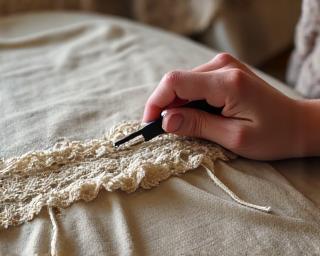 Restauration textile ancien